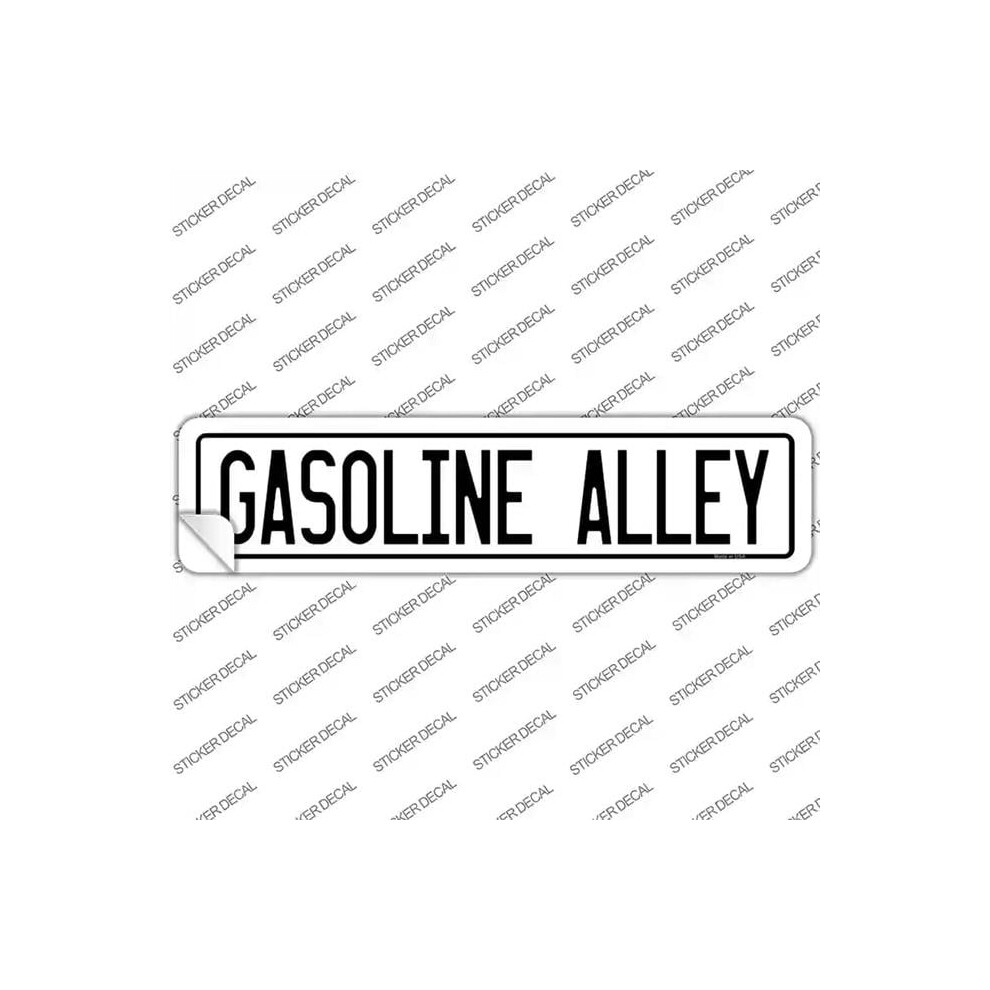 Smart Blonde K-1286S-S Gasoline Alley Novelty Narrow Sticker Decal - Small 792636446009