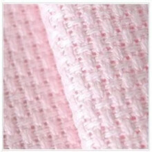 19"""" x 28"""" 11CT gez   hlter Baumwoll-Aida-Stoff Kreuzstichstoff (Rosa)