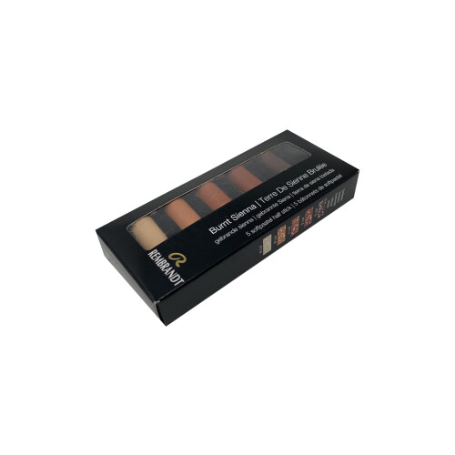 Rembrandt Conjunto de Pastéis Macios Micro, 5 Peças, Sienas Queimadas 2