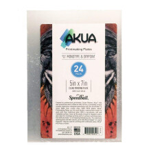 Akua Druckplatte, 12,7 x 17,8 cm, 24er-Pack, transparent