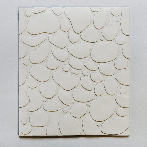 2 folhas de textura Sculpey - Natureza 1