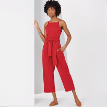 Nyt udseende sym?nster N6616 Misses' kjole og jumpsuit Papir Hvid Diverse