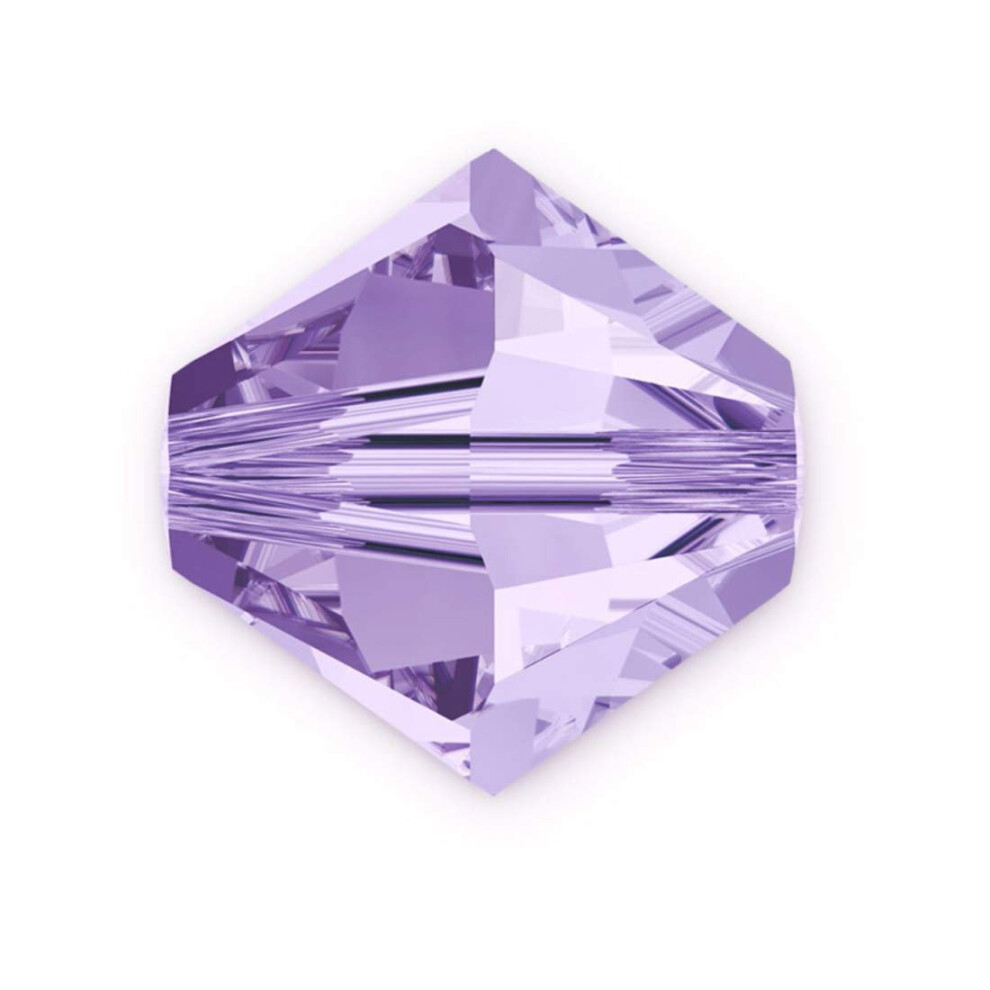 100Pcs Autentyczny Preciosa 4 Mm (0,16 Cala) Male Fasetowane Bicone Crystal Loose Lose Kulki Kompatybilne Z Swarovski 5301/5328 Do Produkcji Bizu-image