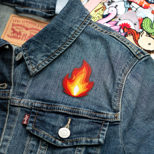 Ty Winks For Days It's Fire Broderet Iron-On Patch 1