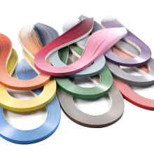 JUYA Paper Quilling Gradient Series Set 10 Colori QP388 (10 Confezioni Larghezza Individuale: 5 mm)