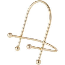 Bard's messingtr?d staffeli 5"""" H x 3,25"""" B x 4"""" D Pakke med 2
