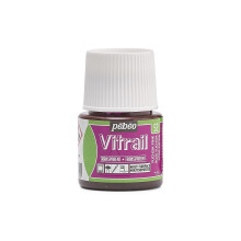 TINTA PARA VIDRO VITRAL TRANSPARENTE 45 ML - 52 ROSA FÚCSIA