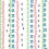 Coleção Maries de Stitch & Sparkle Tecido, Listras de Pic Nic, 44 Polegadas (SSTF005) 1