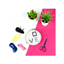 Gift Republic DIY-pakketten - Kruissteek, veelkleurig, n maat