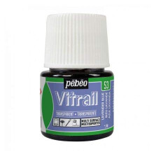 Pintura para vitral - PEBEO - Azul Lavanda - 45 ml - Transparente - Brilhante
