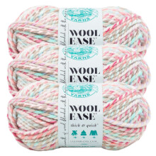 Lion Brand Yarn Wool-Ease Thick & Quick Yarn  Soft and Bulky Yarn for Knitting  Crocheting  and Crafting  3 Pack  Carousel