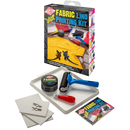 ESSDEE Lino Print Kit FABPK1 Zwart 1