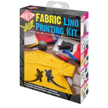 Kit d'impression sur tissu linogravure ESSDEE FABPK1 Noir