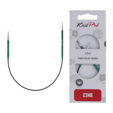 KnitPro Zing Fixed Circular Needles 10"""" (25cm) | US Size 3 (3.25mm)