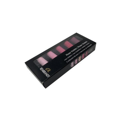 Conjunto de Pastéis Macios Rembrandt, 5 Peças, Tons de Rosa e Violeta 2