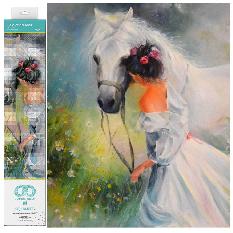 Diamond Dotz DQ10-002 - Dipinto Con Strass, 41 X 50 Cm, Per Bambini E Adulti-image