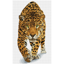 Diamond Dotz On The Prowl Jaguar Diamond Painting Kits for Adults - Diamond Art Kits a Relaxing Creative Craft Kit with Dotz Gems 20.5x12.6