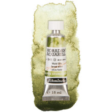 SCHMINCKE - Horadam Aquarell Super Granulation 14 941 006 Forest Olive 15 ml Tube Bardzo mocne kolory granulowanie Finest Super Granulating Ablec