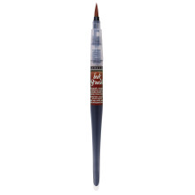 Stylo pinceau     encre Sennelier 0,22 oz Terre d'ombre brute