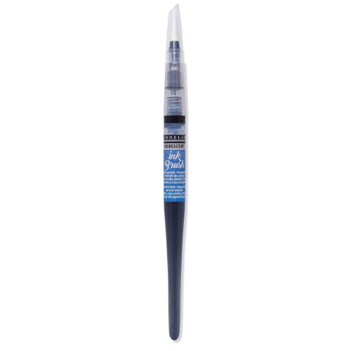 Sennelier Ink Brush Pen 0,22 oz Iriscent Turquoise 2