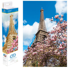 Diamond Dotz La Tour Eiffel Diamond Painting Kits for Adults - Diamond Art Kits a Relaxing Creative Craft Kit with Dotz Gems 15.8x19.7