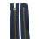 AMORNPHAN 6 pcs Zíperes Metálicos Fechados de 6 Polegadas #5 Azul Marinho com Deslizante de Latão 3