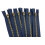 AMORNPHAN 6 pcs Zíperes Metálicos Fechados de 6 Polegadas #5 Azul Marinho com Deslizante de Latão 2