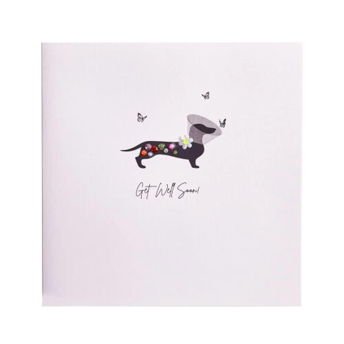 NIQUEA.D Dog Get Well Card 2