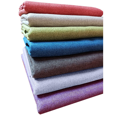 11OZ Polyester-Mischgewebe, Polster-N   hstoff, Meterware, Breite 57 Zoll, Hellbraun 2