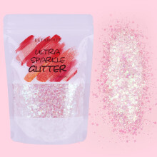 Iridescent Chunky Glitter 100g, Gemengde Glitter Multi-Doel voor Kunst & Ambachten Bruiloften Decoratie