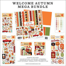 Carta Bella Paper Co. Welcome Autumn -Mega-Bundle, Papier, mehrfarbig