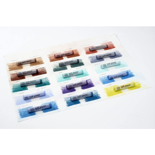 Winsor & Newton Pastéis Soft Profissionais, Conjunto de 15 1