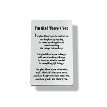 Best Friend Gift Husband Engraved Wallet Card Insert for Best Friend Wallet Card for Boyfriend Friendship Gift for Men or Women Best Friend Christmas