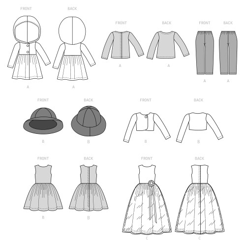 Simplicity Patterns ONE Size 2