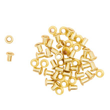 CraftElier - Paquete de 50 mini ojales metlicos ideales para lbumes de recortes y manualidades | Vlido para diferentes materiales | Tamao aprox.