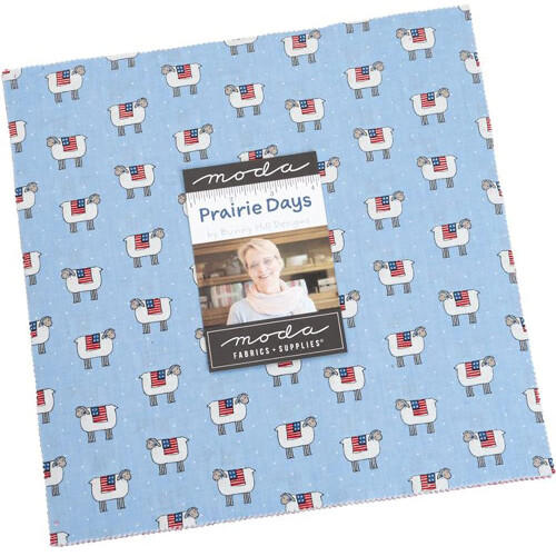 Moda Fabrics Prairie Days Layer Cake, 42-10 polegadas Tecido Precut Quilt Squares