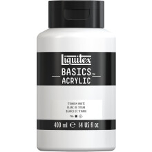 LIQUITEX Basics Acrylic Paint Titanium White 400 ml Bottle (8870337)