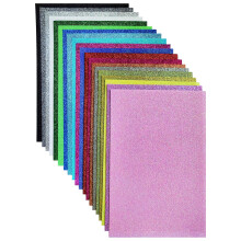 Glitterfilt Glitterark 8 x 12 tommer Filtglitter til Craft 20 stk Pakke Glitterfiltstof Firkantet til til festprojekt