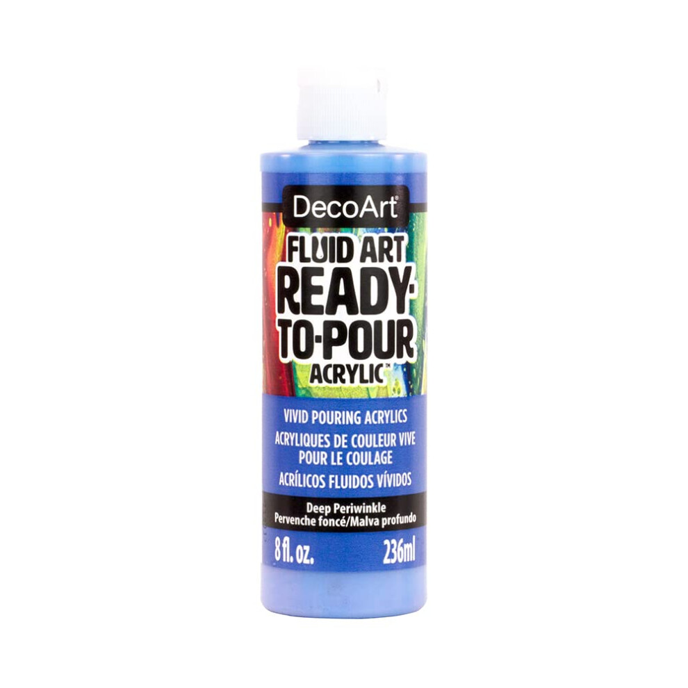 Deco Art Fluid Art Pervenche Profond-image