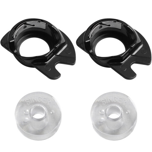 LUORNG 2Sets Bobbin case for Sewing Machine Top-Loading Bobbin Casing Apollo Sewing Machine Bobbin Case Holder