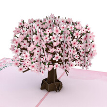 LovePop Happy Mother's Day's Cherry Blossom Pop-up Carte 5 x 7 Cadeau pour maman 3D Flower Carte pour maman ou fille Carte de voeux unique pour maman
