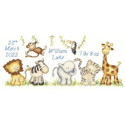 Bothy Threads Cross Stitch Kit - Jungle Welcome