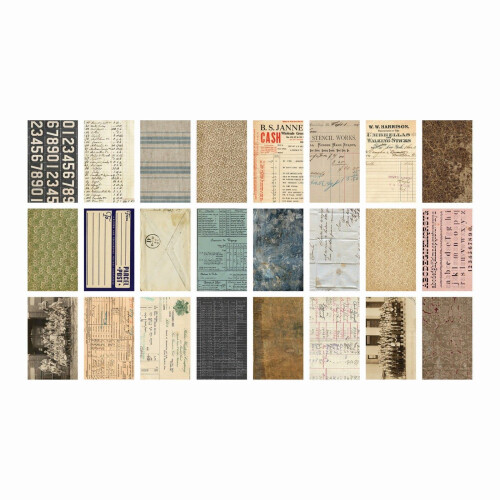 Tim Holtz baggrunde bind 3 Paper Crafts Multi 1
