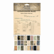 Tim Holtz baggrunde bind 3 Paper Crafts Multi
