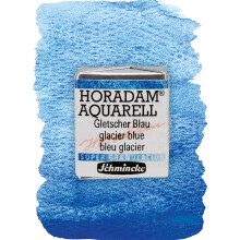SCHMINCKE - Horadam Aquarell Super Granulation 14 961 044 Lodowca niebieska 1/2 patelni bardzo mocne granulowanie kolorw najlepsze super granulo