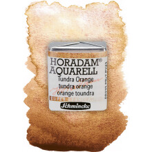 Schmincke - HORADAM AQUARELL Super Granulation 14 981 044 Tundra Orange 1/2 pannor mycket starka granulerande frger finaste supergranulerande ak