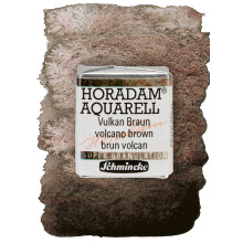 Schmincke - HORADAM AQUARELL Super Granulation 14 915 044 Volcano Brown 1/2 pannor mycket starka granulerande frger finaste supergranulerande ak