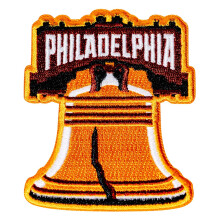 Vagabond Heart Philadelphia Patch - Iron on Liberty Bell Travel Badge - Philadelphia Souvenir - Patch de Pennsylvanie