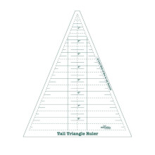 Riley Blake Design Tall Triangle Ruler af Lori Holt