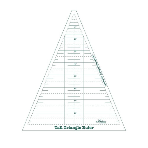 Riley Blake Design Tall Triangle Ruler af Lori Holt